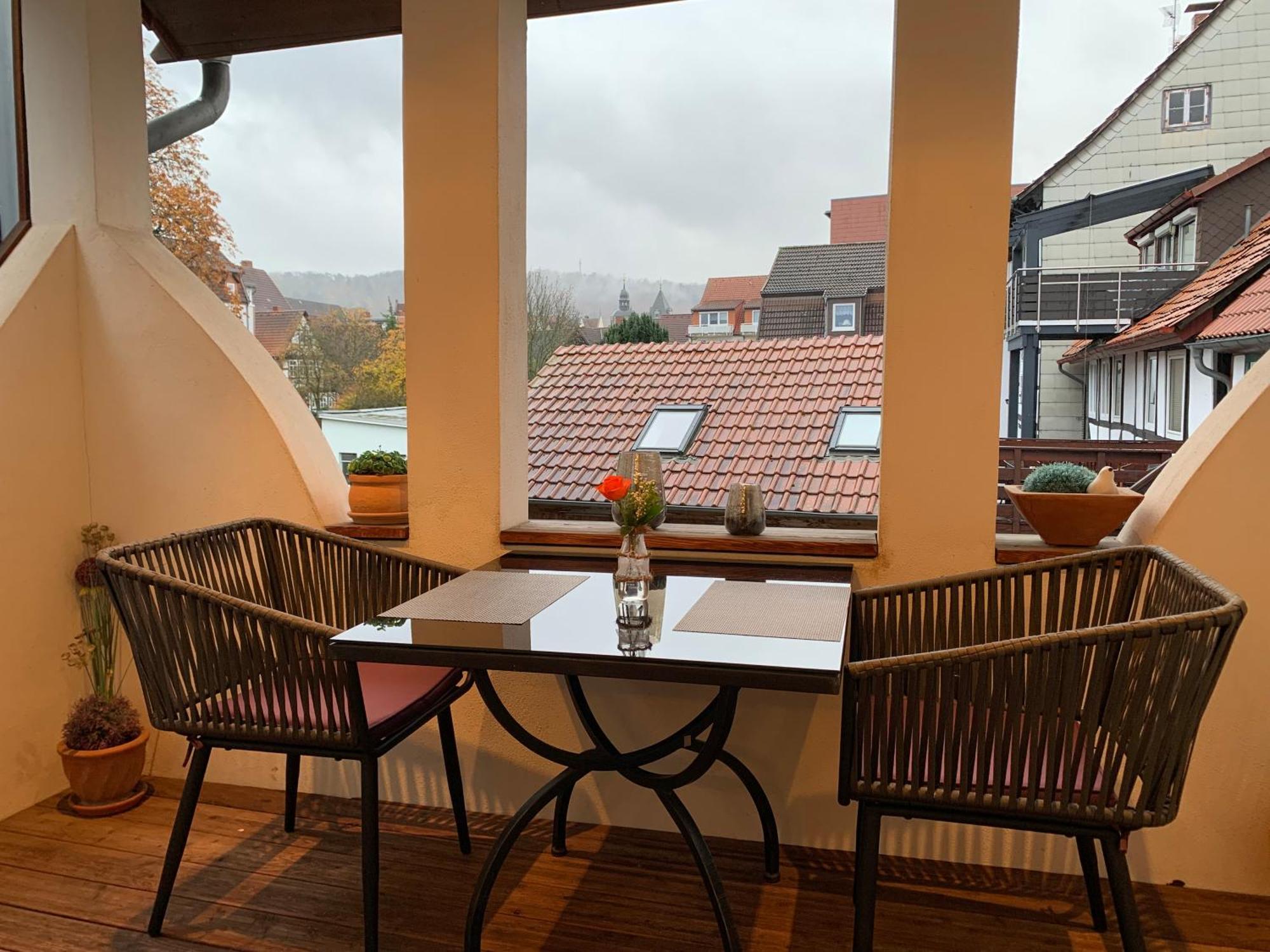 Ferienwohnung Janus Altstadt-Hameln Haus 2 Inklusive Parkplatz - Mit Und Ohne Terrasse Oder Loggia Hamelin Eksteriør bilde