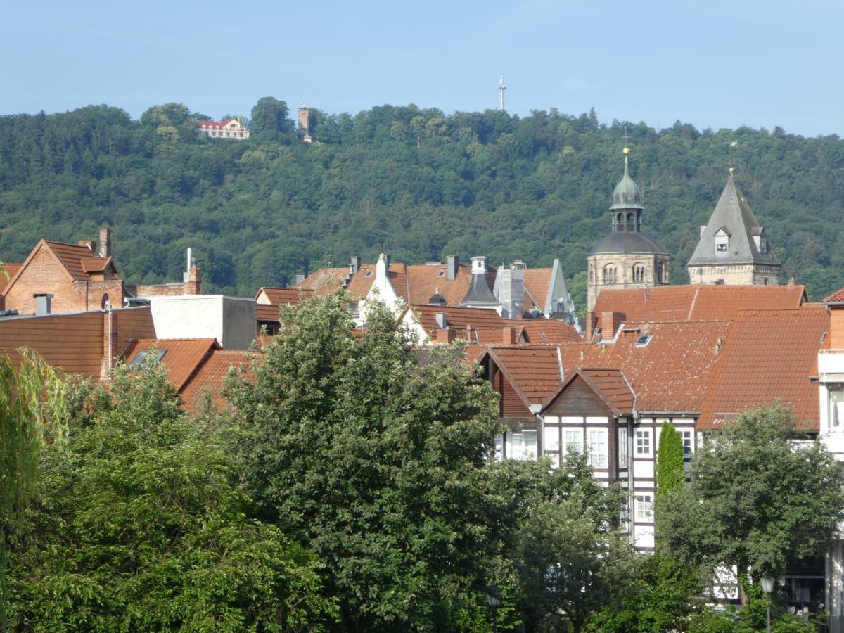 Ferienwohnung Janus Altstadt-Hameln Haus 2 Inklusive Parkplatz - Mit Und Ohne Terrasse Oder Loggia Hamelin Eksteriør bilde